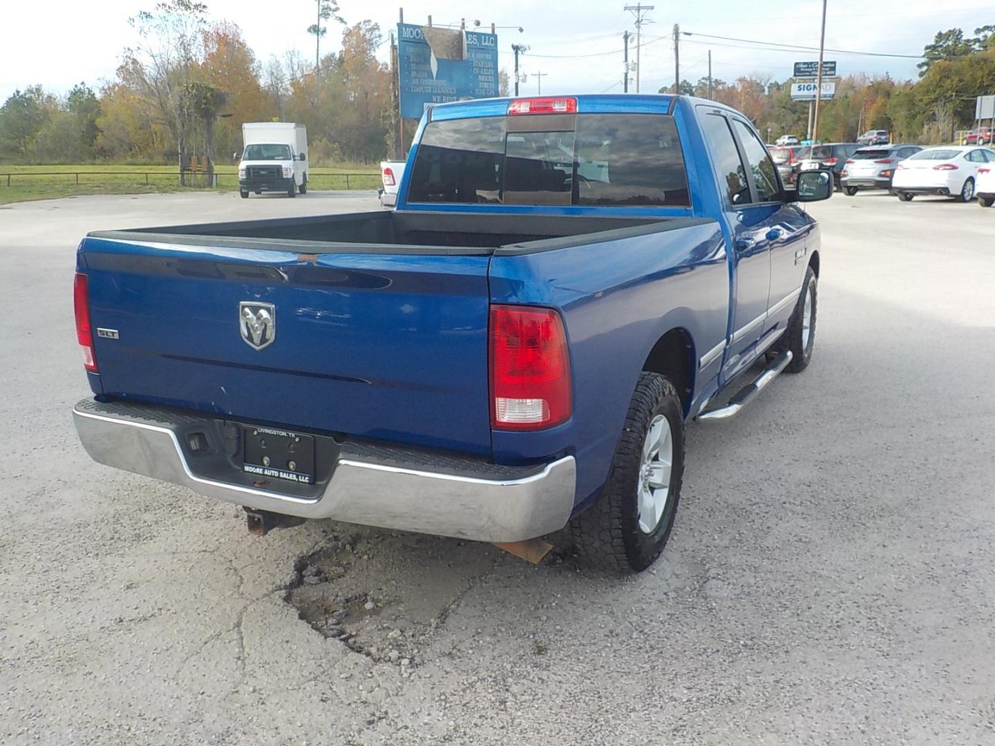 2016 Blue RAM 1500 SLT Quad Cab 2WD (1C6RR6GT0GS) with an 5.7L V8 OHV 16V engine, 6A transmission, located at 1617 W Church Street, Livingston, TX, 77351, (936) 327-3600, 30.710995, -94.951157 - Nice clean truck for under 20K. If you come look at it you'll buy it! - Photo#7